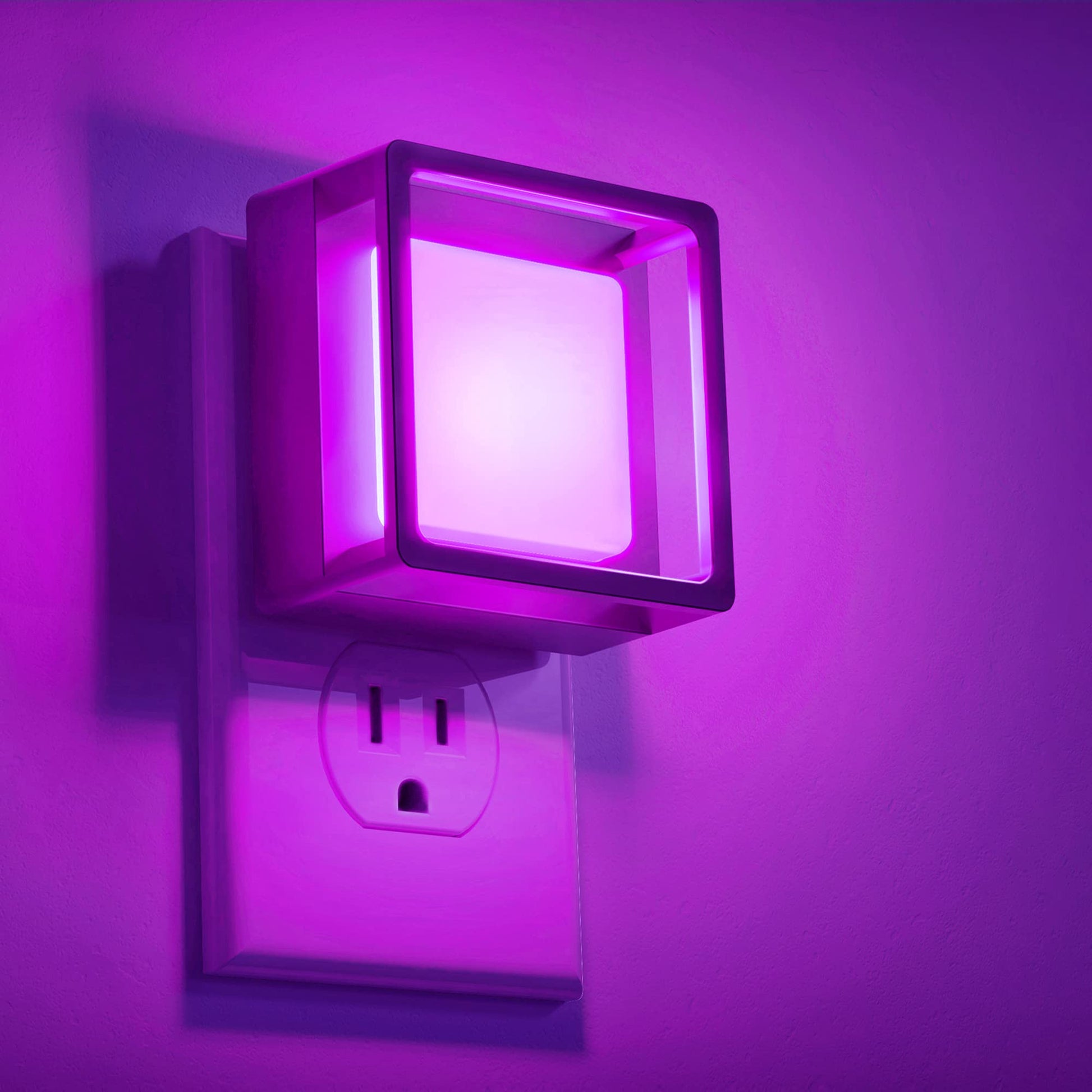 DORESshop LED Night Light, Night Lights Plug Into Wall [2 Pack] with Dusk-to-Dawn Sensor, Dimmable Nightlights, Adjustable Brightness for Bathroom, Hallway, Bedroom,Kids Room,Stairway,Soft White