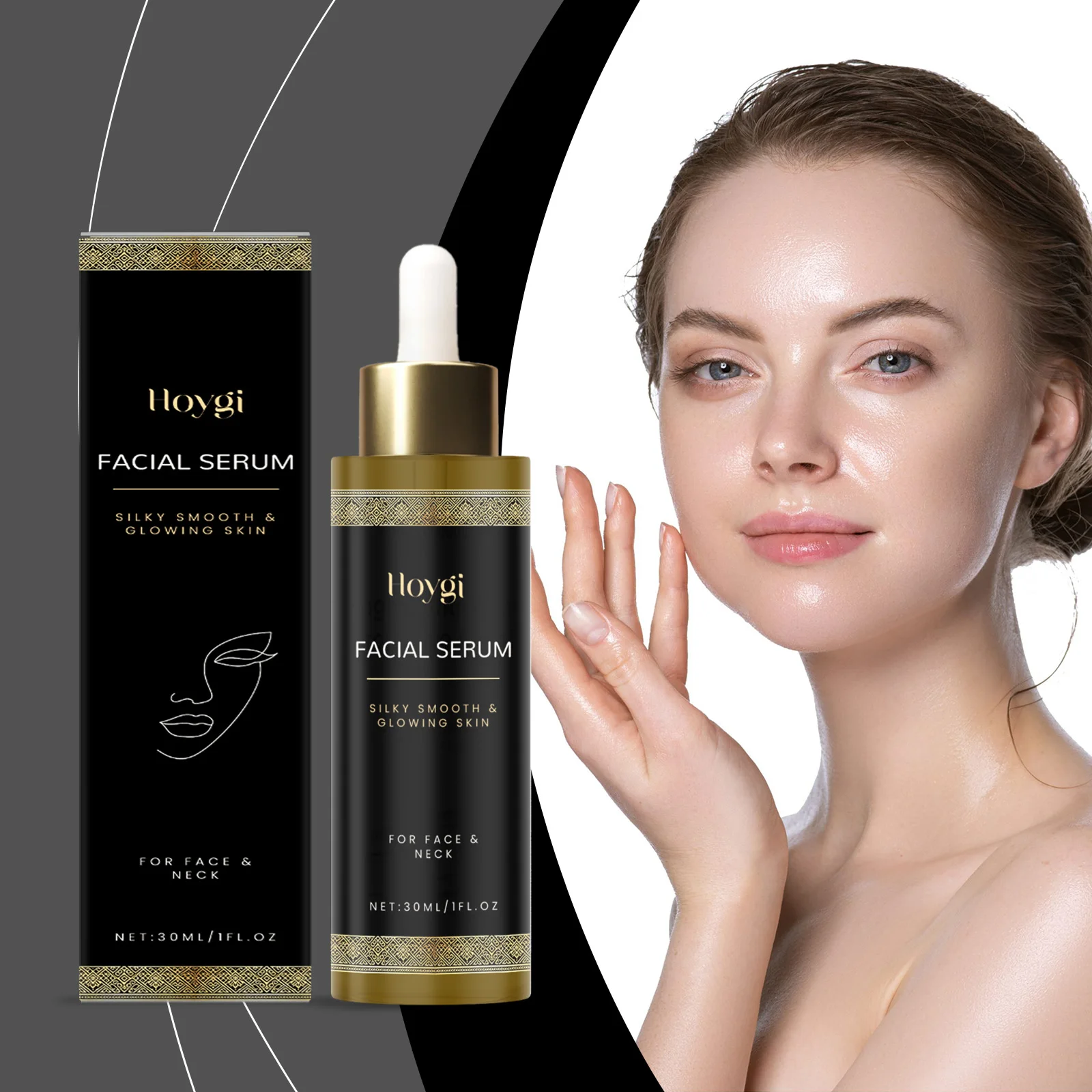Facial Care Essence, Moisturizing, Radiance – Boosting, Lightweight, Hydrating, Smooth, Soft & Elastic Skin, Skincare Serum